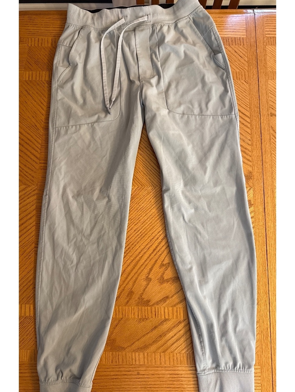Men’s gray, Lululemon joggers size medium